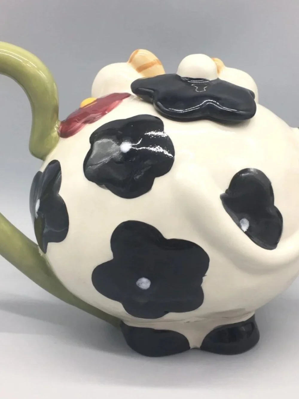 Blue Sky Clayworks Cow Teapot